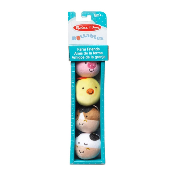 Melissa & Doug Infant Rollables Farm Friends in the group TOYS, KIDS & BABY PRODUCTS / Baby toys / Activity toys at TP E-commerce Nordic AB (C79851)