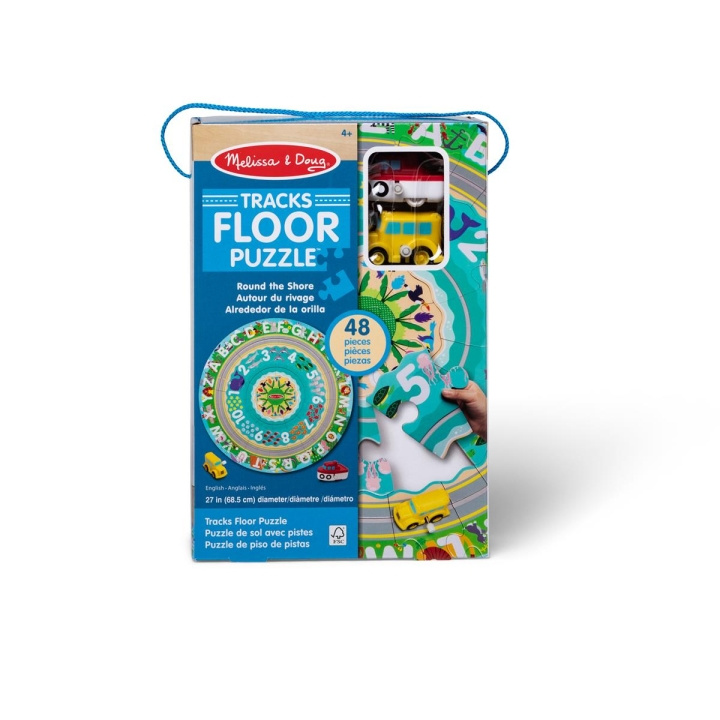 Melissa & Doug Floor Puzzle & Play Set Round the Shore in the group TOYS, KIDS & BABY PRODUCTS / Toys / Puzzles at TP E-commerce Nordic AB (C79855)