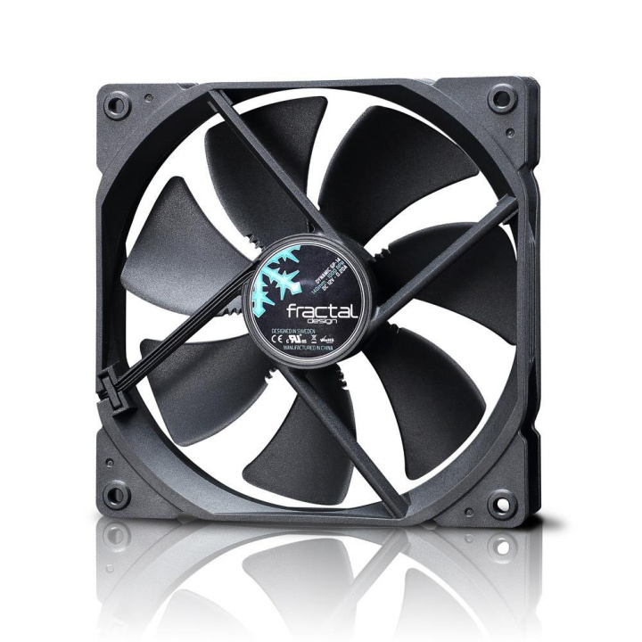 Fractal Design Dynamic GP-14 Black in the group COMPUTERS & PERIPHERALS / Computer components / Cooling / Chassis fans at TP E-commerce Nordic AB (C79860)