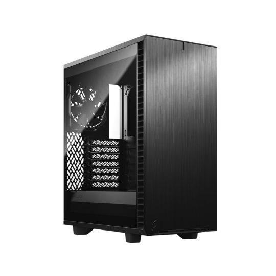 Fractal Design Define 7 Compact Black TG in the group COMPUTERS & PERIPHERALS / Computer components / Chassis at TP E-commerce Nordic AB (C79883)