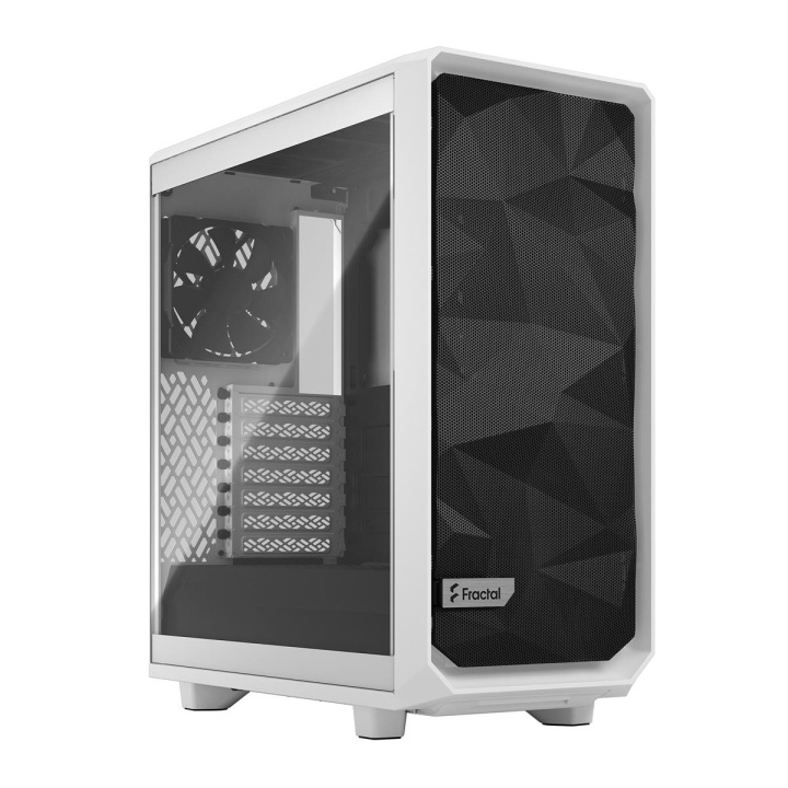 Fractal Design Meshify 2 Compact White TG Clear in the group COMPUTERS & PERIPHERALS / Computer components / Chassis at TP E-commerce Nordic AB (C79894)