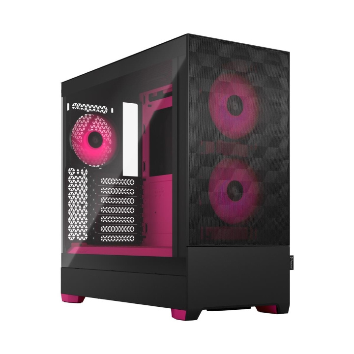 Fractal Design Pop Air RGB Magenta Core TG Clear Tint in the group COMPUTERS & PERIPHERALS / Computer components / Chassis at TP E-commerce Nordic AB (C79927)