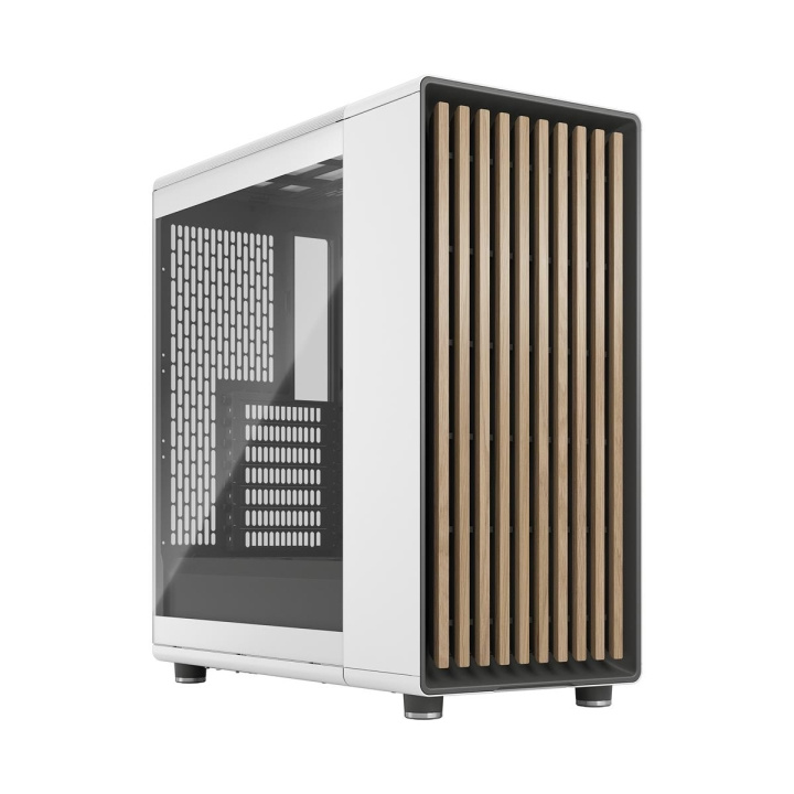 Fractal Design North Chalk White TG Clear Tint in the group COMPUTERS & PERIPHERALS / Computer components / Chassis at TP E-commerce Nordic AB (C79948)