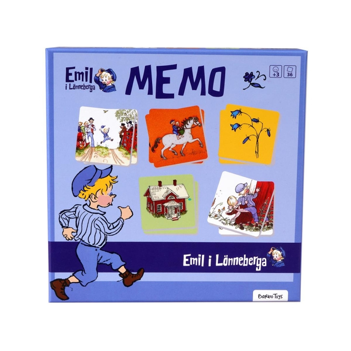 Barbo Toys Emil Memo in the group TOYS, KIDS & BABY PRODUCTS / Toys / Board games / Children\'s games at TP E-commerce Nordic AB (C79962)