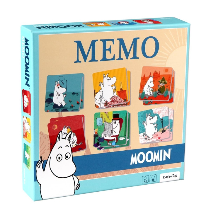 Barbo Toys Moomin Memo in the group TOYS, KIDS & BABY PRODUCTS / Games / Children\'s games at TP E-commerce Nordic AB (C79963)