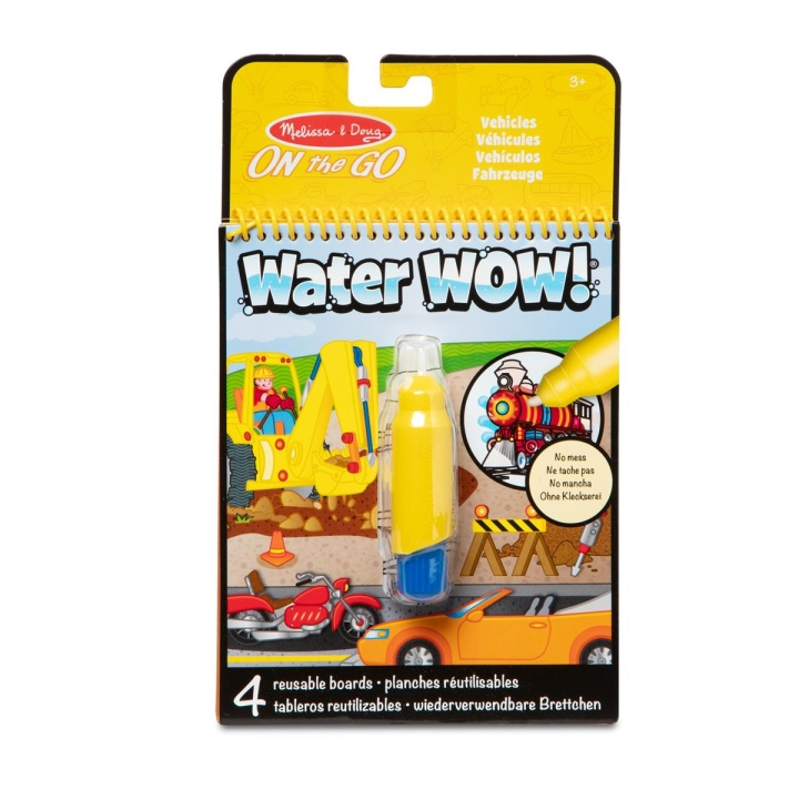 Melissa & Doug Water WOW! Vehicles in the group TOYS, KIDS & BABY PRODUCTS / Toys / Draw & Count at TP E-commerce Nordic AB (C79995)