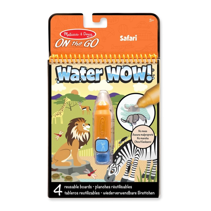 Melissa & Doug Water WOW! Safari in the group TOYS, KIDS & BABY PRODUCTS / Toys / Draw & Count at TP E-commerce Nordic AB (C80003)