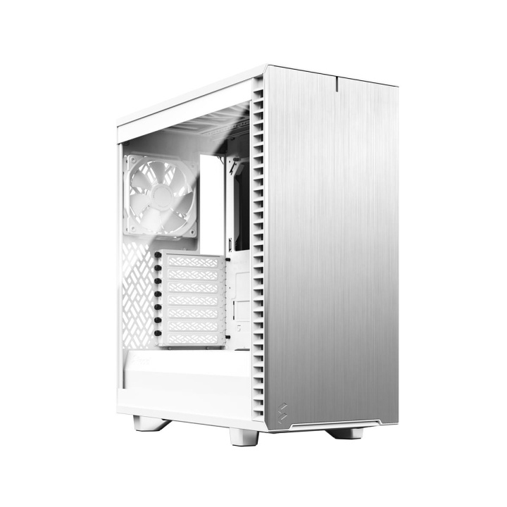 Fractal Design Define 7 Compact Clear Tempered Glass White in the group COMPUTERS & PERIPHERALS / Computer components / Chassis at TP E-commerce Nordic AB (C80004)