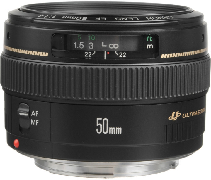 Canon EF 50mm f/1.4 USM normal lens in the group HOME ELECTRONICS / Photo & Video / Photo equipment / Camera lenses & Accessories at TP E-commerce Nordic AB (C80012)