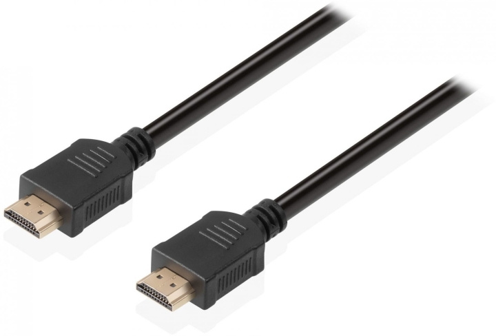 Cablexpert HDMI High Speed with Ethernet cable, 3 m, black in the group HOME ELECTRONICS / Cables & Adapters / HDMI / Cables at TP E-commerce Nordic AB (C80016)