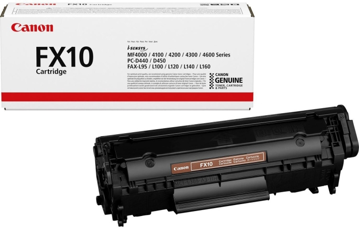 Canon FX-10 laser ink cartridge, black in the group COMPUTERS & PERIPHERALS / Printers & Accessories / Ink & Toner / Ink cartridges / Canon at TP E-commerce Nordic AB (C80126)