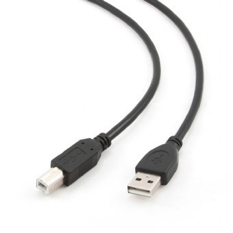 Cablexpert USB 2.0 A - B, male to male cable, 4.5 m in the group COMPUTERS & PERIPHERALS / Computer cables / USB / USB-A at TP E-commerce Nordic AB (C80184)