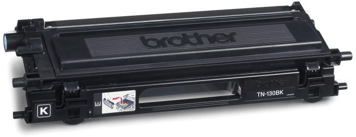 Brother TN130BK laser ink cartridge, black in the group COMPUTERS & PERIPHERALS / Printers & Accessories / Ink & Toner / Ink cartridges / Brother at TP E-commerce Nordic AB (C80287)