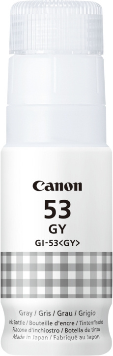 Canon GI-53GY black bottle, grey in the group COMPUTERS & PERIPHERALS / Printers & Accessories / Ink & Toner / Ink cartridges / Canon at TP E-commerce Nordic AB (C80335)