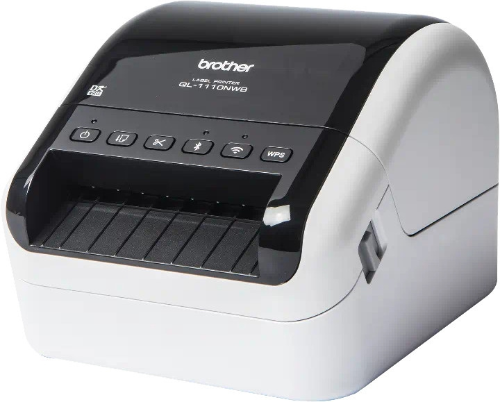 Brother QL-1110NWBc - wireless label printer in the group COMPUTERS & PERIPHERALS / Printers & Accessories / Printers / Zebra & Lable printers at TP E-commerce Nordic AB (C80397)