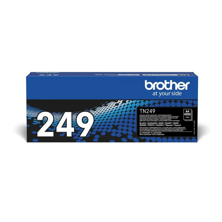 Brother TN249BK laser ink cartridge, black in the group COMPUTERS & PERIPHERALS / Printers & Accessories / Ink & Toner / Ink cartridges / Brother at TP E-commerce Nordic AB (C80402)