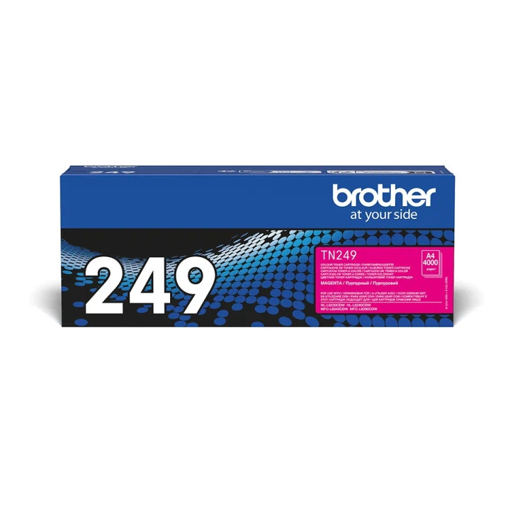 Brother TN249M laser ink cartridge, magenta in the group COMPUTERS & PERIPHERALS / Printers & Accessories / Ink & Toner / Ink cartridges / Brother at TP E-commerce Nordic AB (C80404)