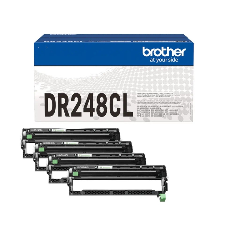 Brother DR248CL drum unit in the group COMPUTERS & PERIPHERALS / Printers & Accessories / Ink & Toner / Drums / Brother at TP E-commerce Nordic AB (C80407)