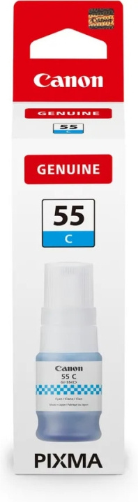 Canon GI-55C refillable cylinder, cyanide in the group COMPUTERS & PERIPHERALS / Printers & Accessories / Ink & Toner / Ink cartridges / Canon at TP E-commerce Nordic AB (C80416)