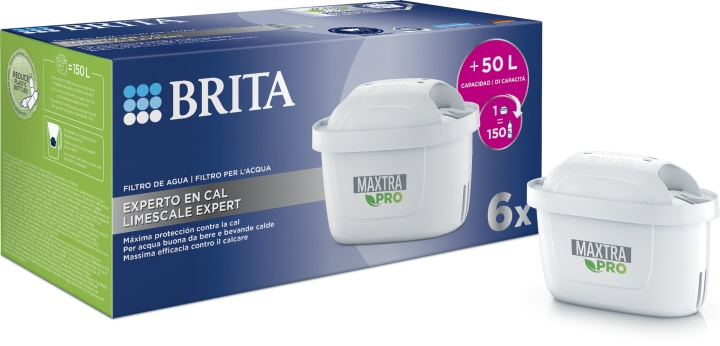 BRITA Maxtra Pro Limescale descaling filter, 6 pcs in the group HOME, HOUSEHOLD & GARDEN / Household appliances / Coffee makers and accessories / Filters & Accessories at TP E-commerce Nordic AB (C80446)