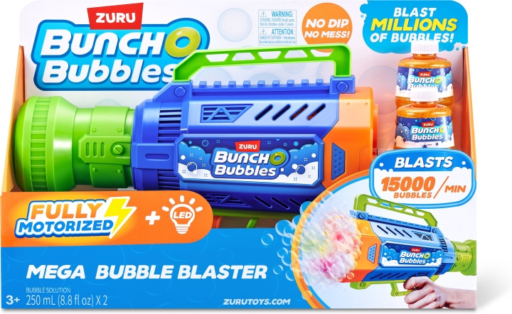 BUNCH O BUBBLES Mega Bubble Blaster - big motorised bubble gun in the group TOYS, KIDS & BABY PRODUCTS / Toys / Toys at TP E-commerce Nordic AB (C80478)