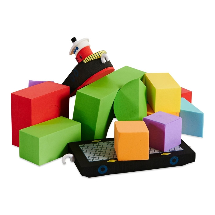 Bath Blocks BathBlocks - Floating Tug Boat & Barge ( 1322092 ) in the group TOYS, KIDS & BABY PRODUCTS / Baby Gadgets / Bath at TP E-commerce Nordic AB (C80512)