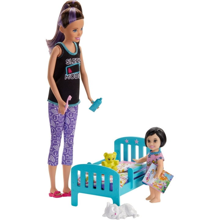 Barbie Babysitter Playset - Bedtime (GHV88) in the group TOYS, KIDS & BABY PRODUCTS / Toys / Docks & Accessories at TP E-commerce Nordic AB (C80549)