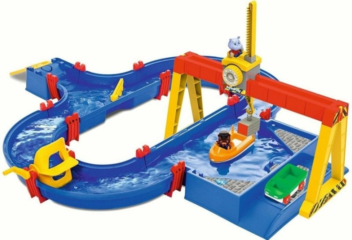 Aquaplay Container Port (8700001532) in the group TOYS, KIDS & BABY PRODUCTS / Outdoor toys / Bath toys at TP E-commerce Nordic AB (C80550)