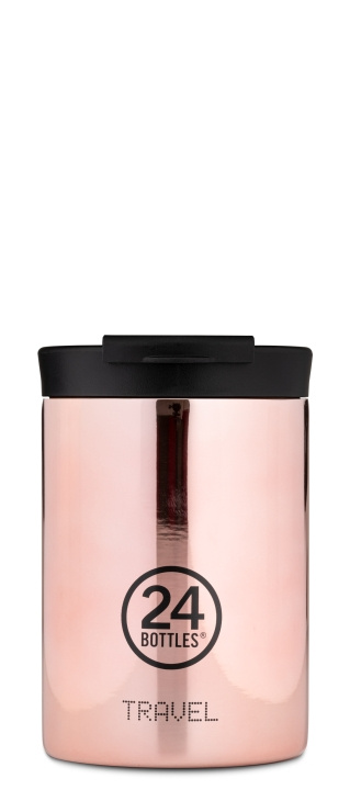 24Bottles - Travel Tumbler 0,35 L - Rose Gold (24B613) in the group Sport, leisure & Hobby / Outdoor recreation / Thermoses & Water Bottles at TP E-commerce Nordic AB (C80551)