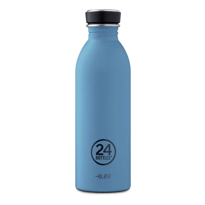 24Bottles - Urban Bottle 0,5 L - Stone Finish - Powder Blue (24B700) in the group Sport, leisure & Hobby / Outdoor recreation / Thermoses & Water Bottles at TP E-commerce Nordic AB (C80558)