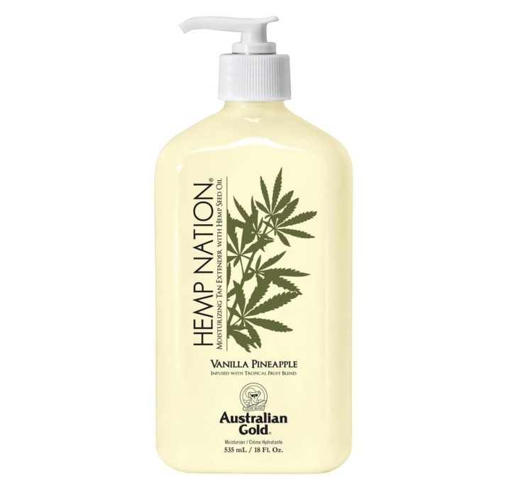 Australian Gold Hemp Nation Vanilla Pineapple Tan Extender Body Lotion 535 ml in the group BEAUTY & HEALTH / Skin care / Body health / Body lotion at TP E-commerce Nordic AB (C80572)