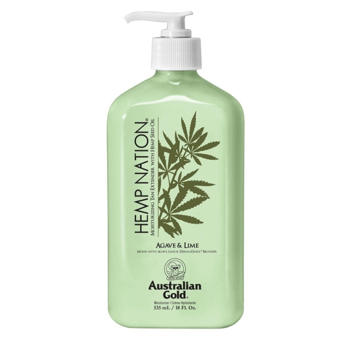 Australian Gold Hemp Nation Agave & Lime Tan Extender Body Lotion 535 ml in the group BEAUTY & HEALTH / Skin care / Body health / Body lotion at TP E-commerce Nordic AB (C80576)