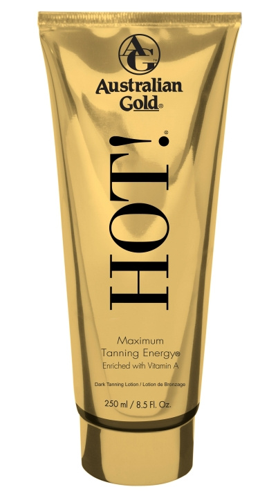 Australian Gold Hot! Maximum Tanning Energy 250 ml in the group BEAUTY & HEALTH / Skin care / Tanning / Sunless tanning at TP E-commerce Nordic AB (C80596)