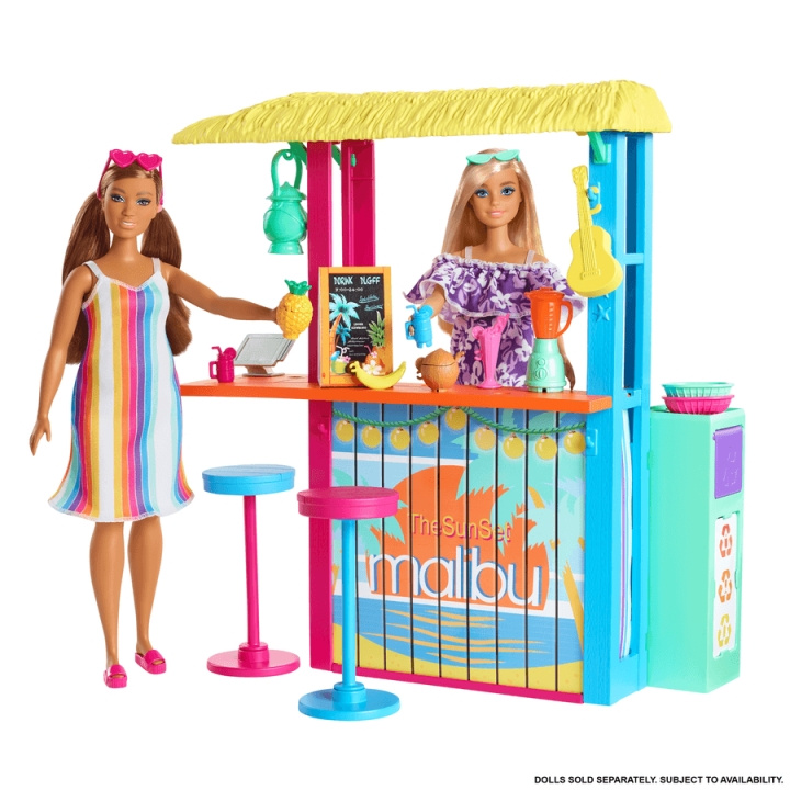 Barbie The Ocean Beach Shack Playset (GYG23) in the group TOYS, KIDS & BABY PRODUCTS / Toys / Docks & Accessories at TP E-commerce Nordic AB (C80606)