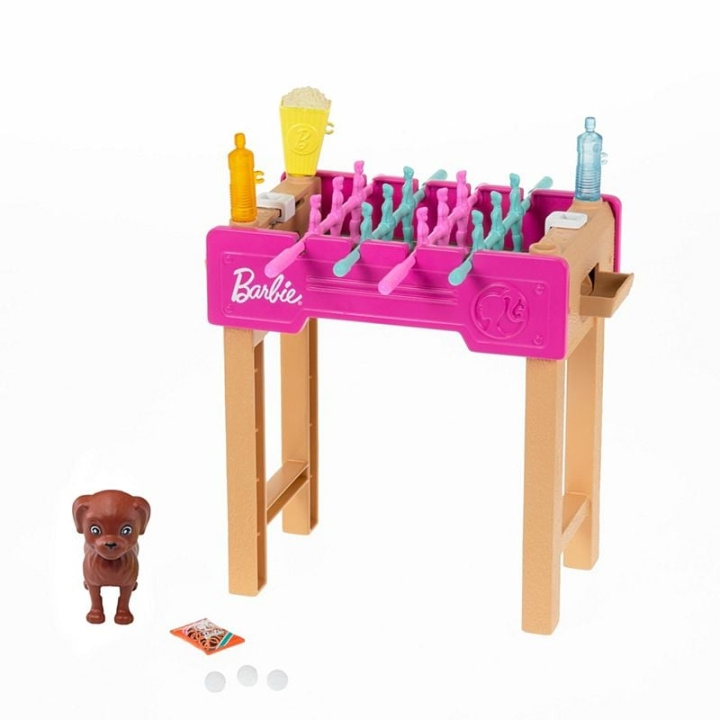 Barbie Football Table and Pet Mini Playset (GRG77) in the group TOYS, KIDS & BABY PRODUCTS / Toys / Docks & Accessories at TP E-commerce Nordic AB (C80620)