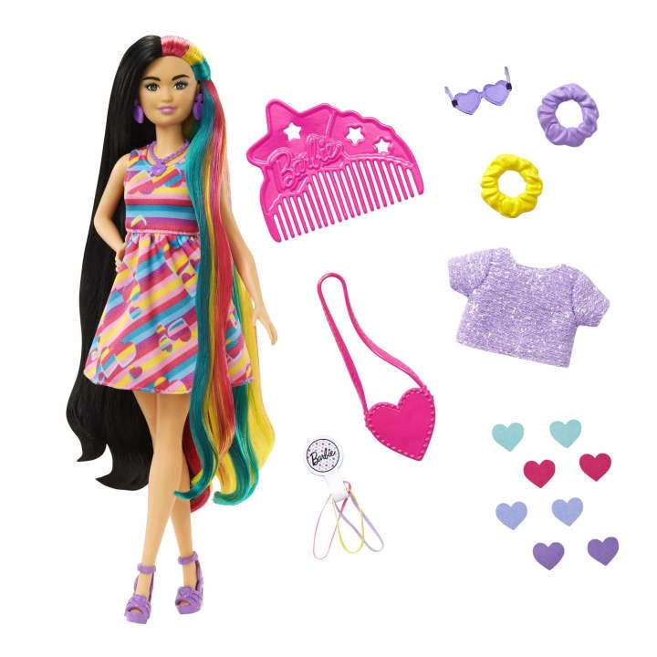 Barbie Totally Hair - Heart-Themed Doll (HCM90) in the group TOYS, KIDS & BABY PRODUCTS / Toys / Docks & Accessories at TP E-commerce Nordic AB (C80633)