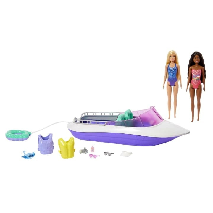 Barbie Boat w/ Dolls (HHG60) in the group TOYS, KIDS & BABY PRODUCTS / Toys / Docks & Accessories at TP E-commerce Nordic AB (C80634)