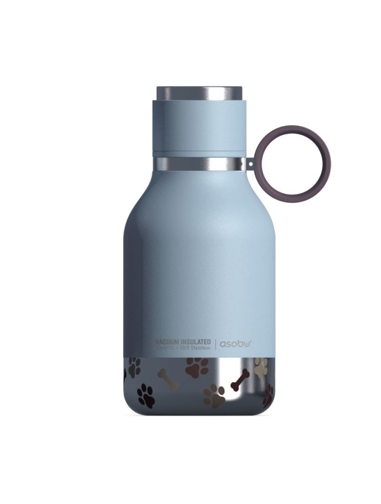 Asobu Stainless Steel Bowl Bottle - Blue - (84259103973) in the group Sport, leisure & Hobby / Outdoor recreation / Thermoses & Water Bottles at TP E-commerce Nordic AB (C80648)