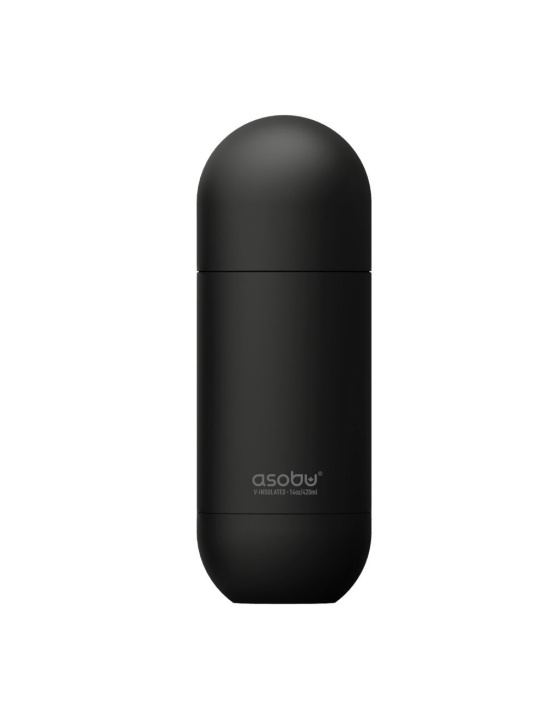 Asobu Orb Drinkingbottle 400ml - Black - (84259103614) in the group Sport, leisure & Hobby / Outdoor recreation / Thermoses & Water Bottles at TP E-commerce Nordic AB (C80655)