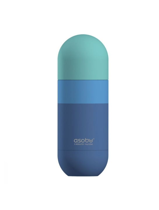 Asobu Orb Drinkingbottle 400ml - Multi Pastel blue - (84259104365) in the group Sport, leisure & Hobby / Outdoor recreation / Thermoses & Water Bottles at TP E-commerce Nordic AB (C80657)