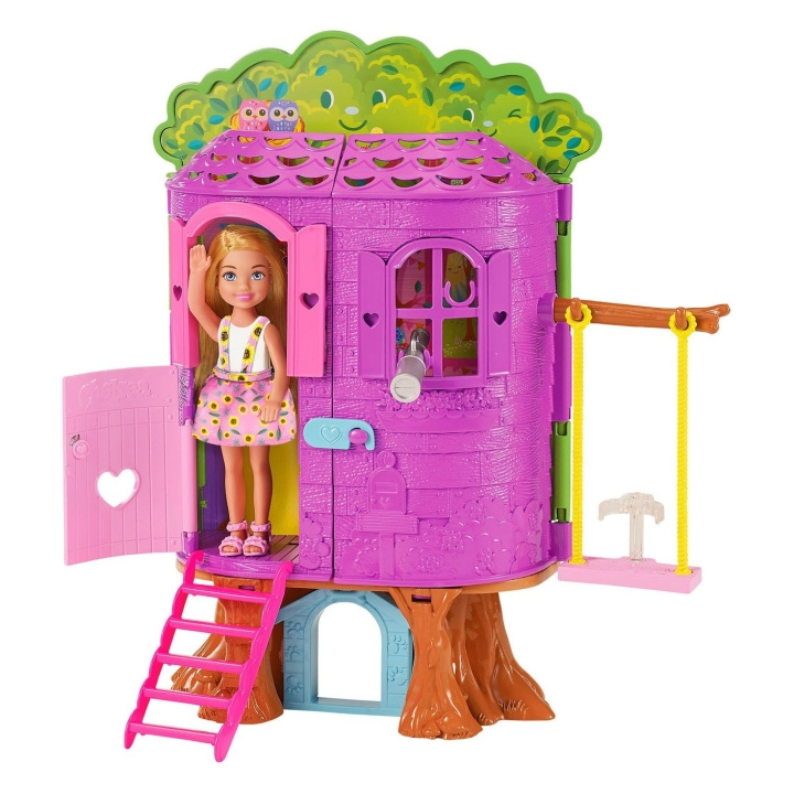 Barbie Chelsea Treehouse (HPL70) in the group TOYS, KIDS & BABY PRODUCTS / Toys / Docks & Accessories at TP E-commerce Nordic AB (C80679)