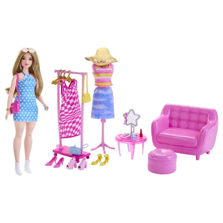 Barbie Stylist and Closet (HPL78) in the group TOYS, KIDS & BABY PRODUCTS / Toys / Docks & Accessories at TP E-commerce Nordic AB (C80681)