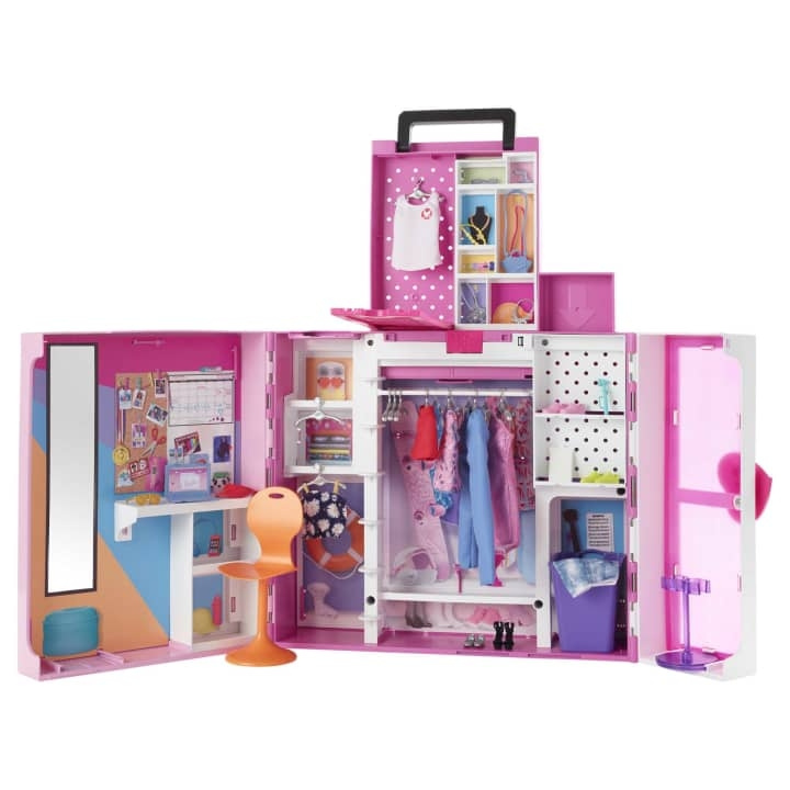 Barbie Dream Closet (HBV28) in the group TOYS, KIDS & BABY PRODUCTS / Toys / Docks & Accessories at TP E-commerce Nordic AB (C80685)