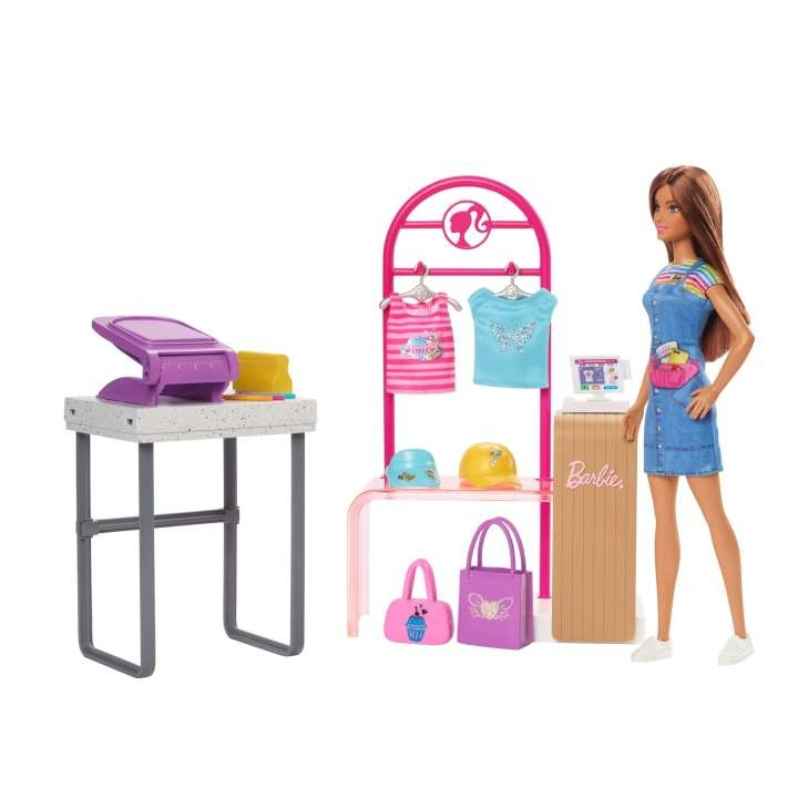 Barbie Make & Sell Boutique (HKT78) in the group TOYS, KIDS & BABY PRODUCTS / Toys / Docks & Accessories at TP E-commerce Nordic AB (C80690)