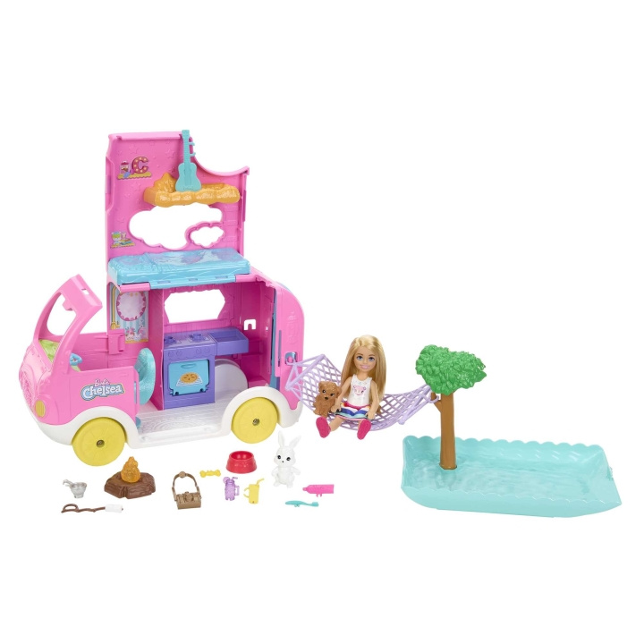 Barbie Chelsea Camper (HNH90) in the group TOYS, KIDS & BABY PRODUCTS / Toys / Docks & Accessories at TP E-commerce Nordic AB (C80693)