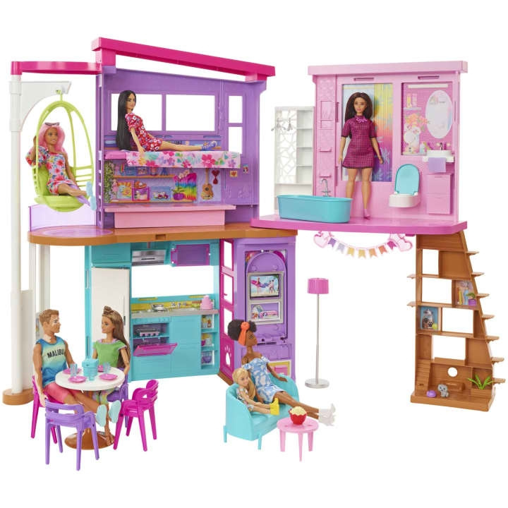 Barbie Vacation House Playset (HCD50) in the group TOYS, KIDS & BABY PRODUCTS / Toys / Docks & Accessories at TP E-commerce Nordic AB (C80703)