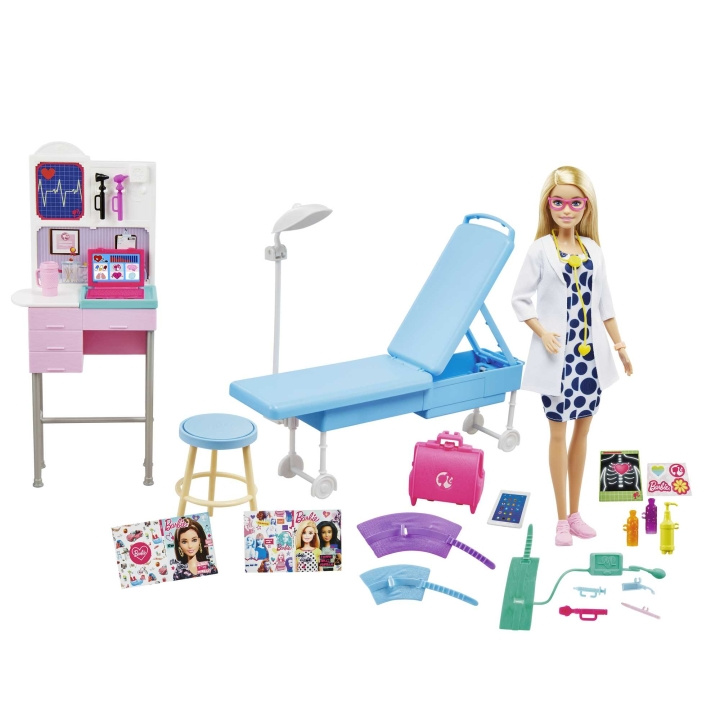 Barbie Medical Doctor Doll and Playset (GWV01) in the group TOYS, KIDS & BABY PRODUCTS / Toys / Docks & Accessories at TP E-commerce Nordic AB (C80705)