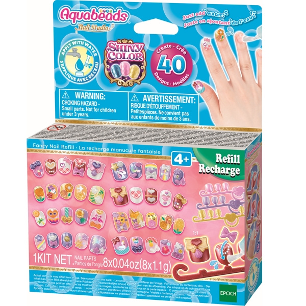 Aquabeads Fancy Nail Refill (35007) in the group TOYS, KIDS & BABY PRODUCTS / Toys / Crafts at TP E-commerce Nordic AB (C80714)