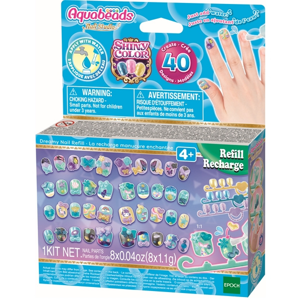 Aquabeads Dreamy Nail Refill (35009) in the group TOYS, KIDS & BABY PRODUCTS / Toys / Crafts at TP E-commerce Nordic AB (C80715)