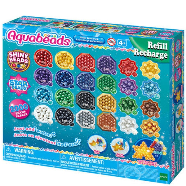 Aquabeads Shiny Bead Pack (31995) in the group TOYS, KIDS & BABY PRODUCTS / Toys / Crafts at TP E-commerce Nordic AB (C80718)